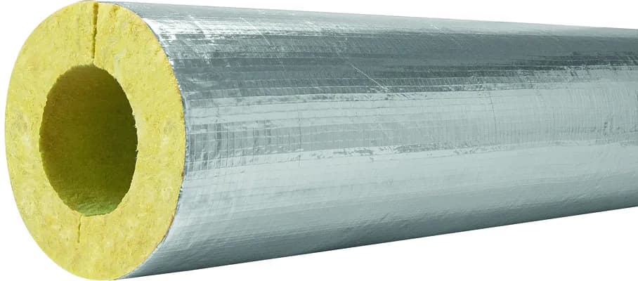 CONEL FLEX WOOL Rohrisolierschale 15 x 23 mm, Steinwolle, alukaschiert, 1 m