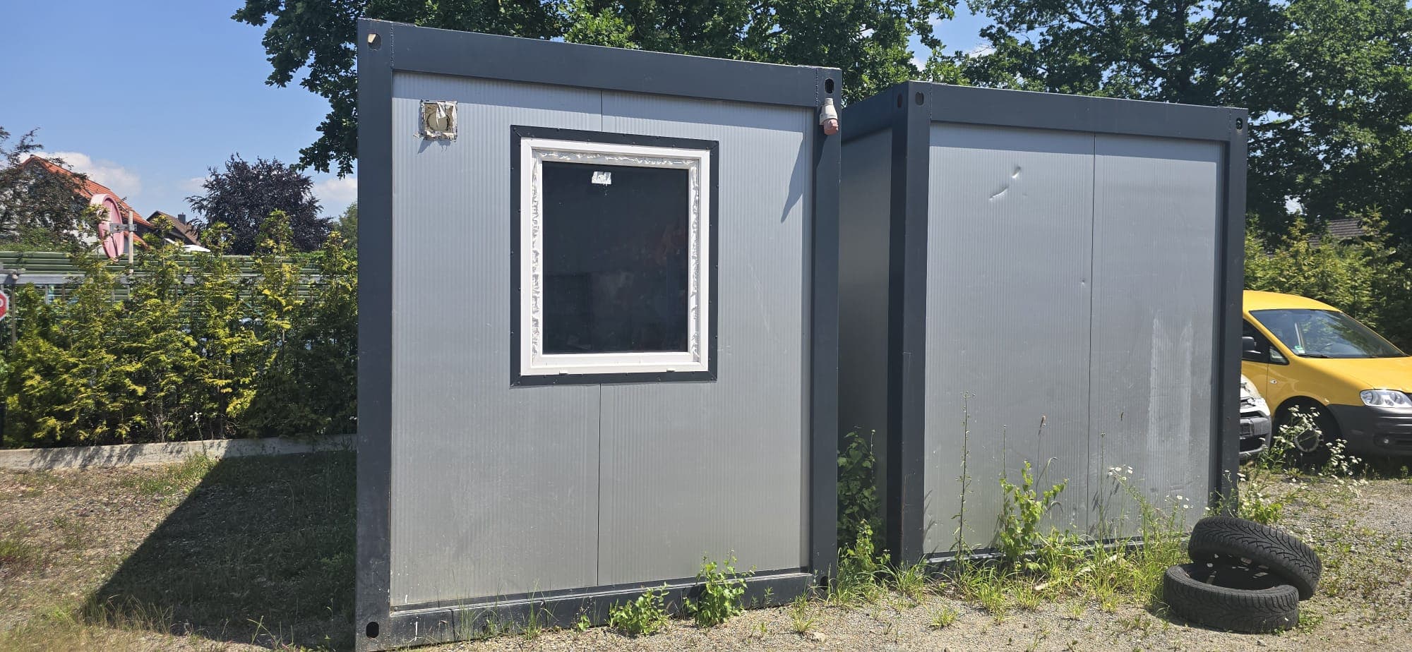 Abrollcontainer niedrige Bordwand 6 m, ca. 14 m³ (Hitta)