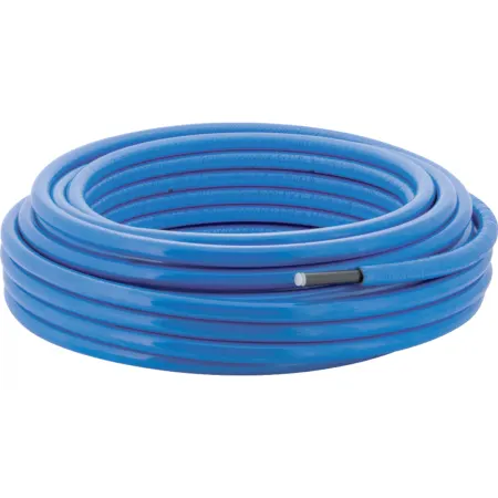 Geberit Mepla Metallverbundrohr d16 x 2,25 mm, rund vorgedaemmt 10 mm, Rolle 50 m