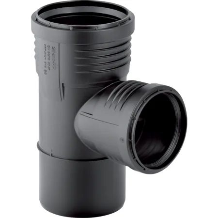 Geberit Silent-PP Abzweig DN 110/40, 87,5° mit Muffen (Art. 390547141)