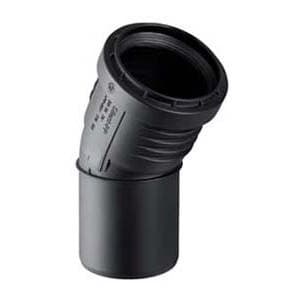 Geberit Silent-PP Bogen DN 110, 30 Grad mit Muffe (Art. 390.521.14.1)