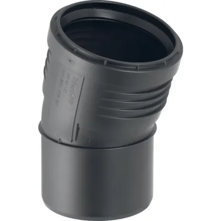 Geberit Silent-PP Bogen DN 125, 30° mit Muffe (Art. 390621141)