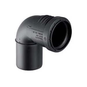 Geberit Silent-PP Bogen DN 40, 87,5 Grad mit Muffe (Art. 390.124.14.1)