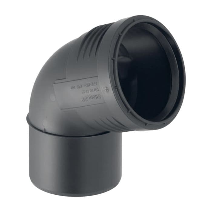 Geberit Silent-PP Bogen DN 50 67,5° mit Steckmuffe (Art. 390.223.14.1)